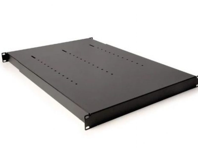 a black metal box with holes