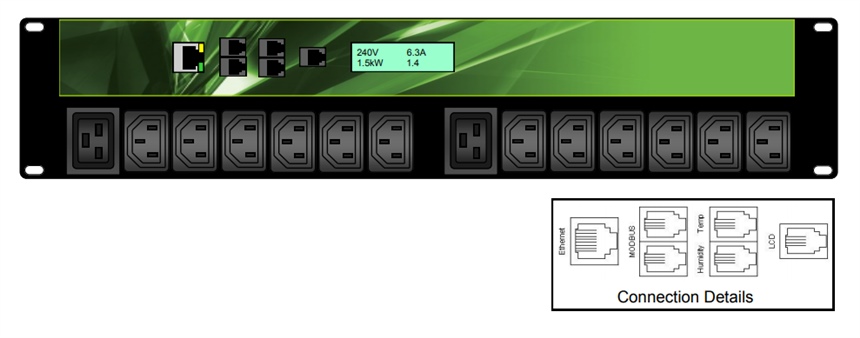iPower LITE Intelligent PDUs 3 IPL-002-IP1-3B Ipower Pdu